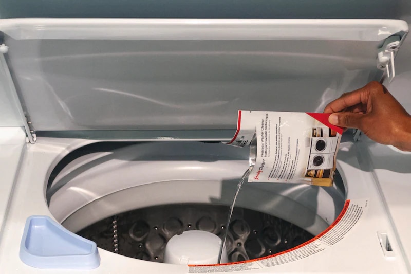 How to use detergent in washing machine Frigidaire Arabia
