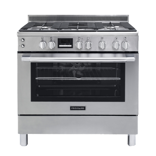 90cm 5burner gas cooking range & 126.9L oven Stainless steel
