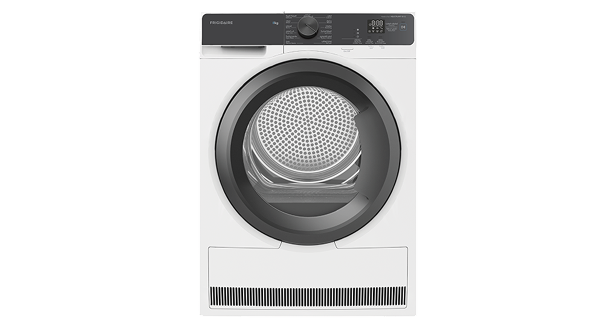 8kg heat pump tumble dryer - A++ energy rating - FDH804N7WA | Frigidaire  Arabia