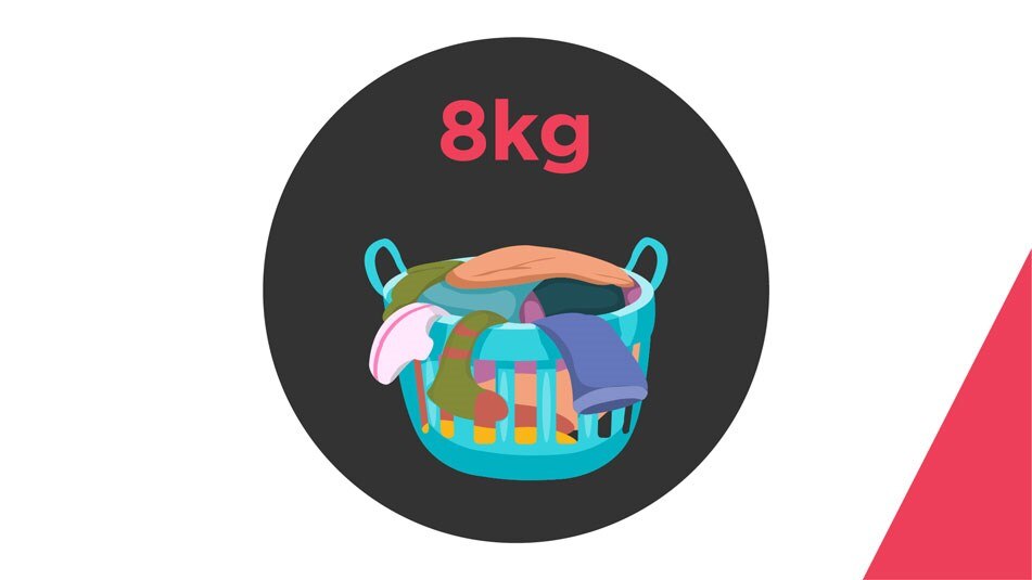 8 kg capacity