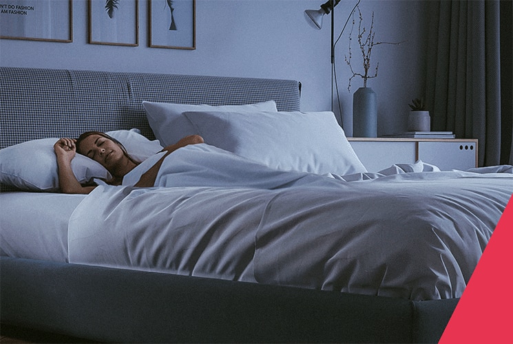 Gradual heating or cooling in sleep mode