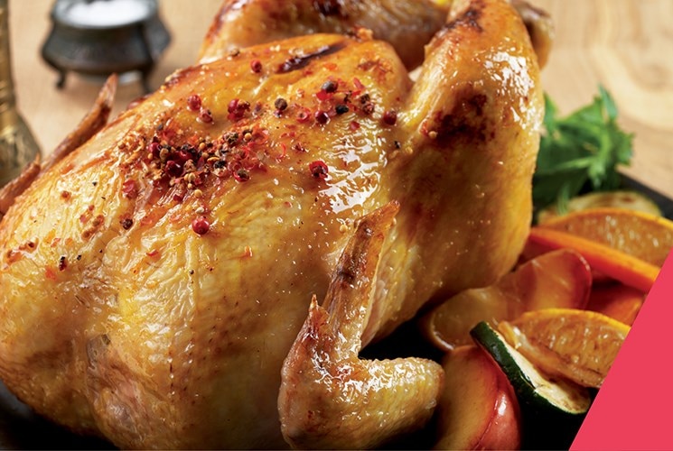 Perfect rotisserie cooking